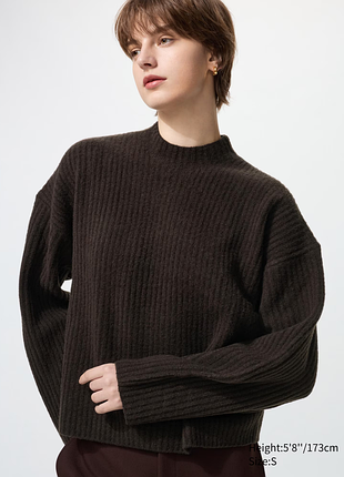 Светр джемпер uniqlo з пряжі суфле