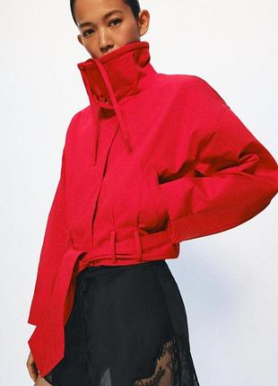 Оригинальная куртка с ремнем из новой коллекции zara woman ♀️ new original.