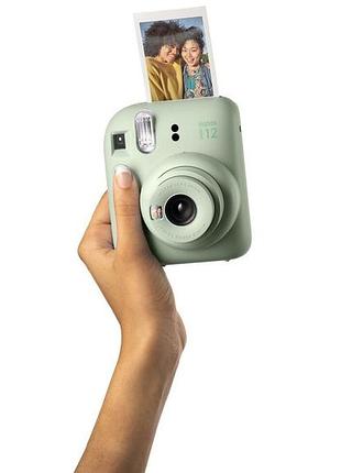 Фотоапарат миттєвого друку fujifilm instax mini 12 зелений розмір зображення 62×46 мм
