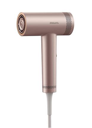 Фен philips 8000 series bhd837/10 1400w іонний для сушіння волосся рожевий