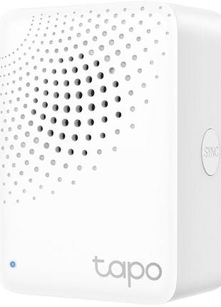Центральный контроллер умного дома tp-link tapo h100 со звонком 220в wi-fi белый