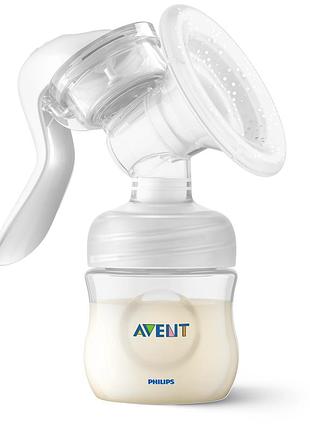 Молокоотсос avent scf430/10 механический, портативный, natural motion