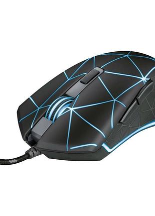 Мышь компьютерная trust gxt 133 locx gaming mouse проводная черная