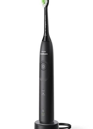 Электрическая зубная щетка philips sonicare 5500 series hx7111/01 черный 62000 к/мин 1 звуковая насадка для ежедневного ухода
