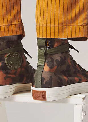 Converse chuck taylor all star hi top cordura camouflage оригинальные кеды