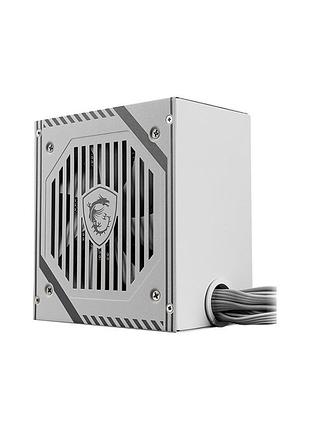 Блок живлення msi mag a650bnl 650w atx 3.0 80 plus bronze активний pfc 120 мм вентилятор white (mag a650bnl)