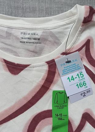 Хлопковый лонг primark 3