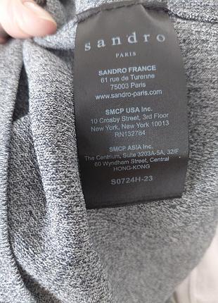 Лонг, джемпер sandro paris 6