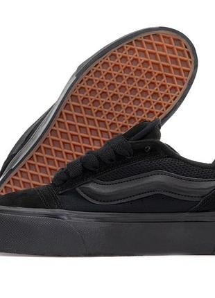 Кеди vans knu platform black xрозпродаж sale