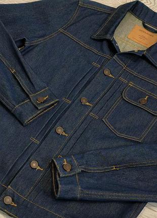 Новая джинсовая куртка пиджак джинсовка jack and jones brothers of denim