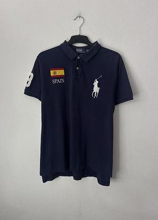Polo ralph lauren spain big pony polo original чоловіче поло ральф іспанія оригінал
