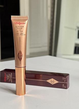 Charlotte tilbury hollywood contour wand fair - жидкий контур для лица для светлой кожи
