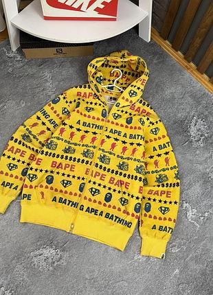 Зіп худі bape 2