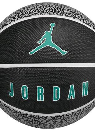 М'яч баскетбольний nikejordan playground 2.0 8p deflated сірий, чорний уні 7