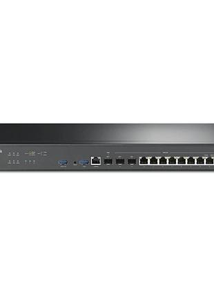 Маршрутизатор tp-link er8411 2x10 гбит/с sfp+/8x1 гбит/с lan/wan
