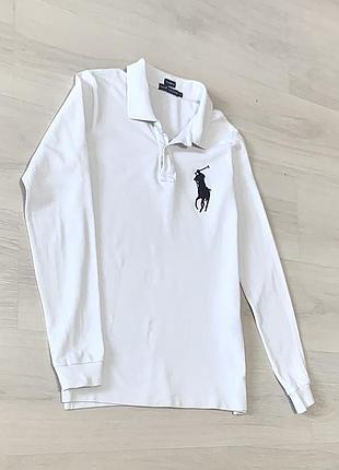 Рубашка polo с длинными рукавами