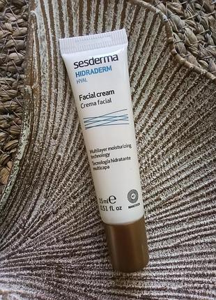 🩵мініатюра 15ml. sesderma
hidraderm hyal увлажняющий антивозрастной крем с тремя видами гилауроновой кислоты оригинал испания