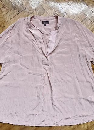 Jjb benson шовковая блуза, 100% шелк, р.-40
