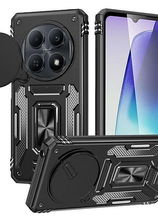 Ударопрочный чехол camshield army ring для xiaomi redmi note 15 (eu) / poco m8 5g черный / black