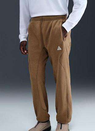 Брюки мужские nike acg wolf tree polartec