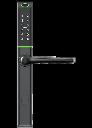 Умный замок seven seven lock sl-7763bf (72-92 мм) black без врезной части