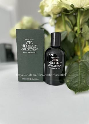 Чоловічі парфуми zara herbal 01 духи zara herbal 01  eau de parfum