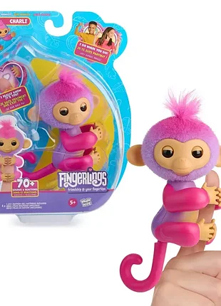 Интерактивная игрушка fingerlings 2.0 обезьянка волшебные фингерлингс