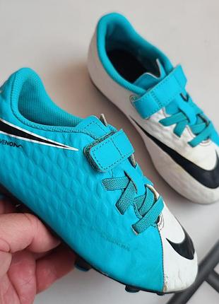 Бутсы nike р30 длина стельки по факту 19см
