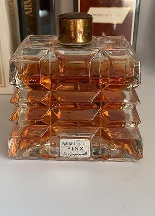 Pinx de raymond perfume 80 ml туалетная вода винтаж хрустальный флакон