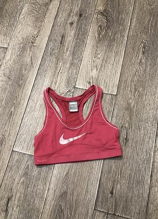 Топ nike dri-fit рожевий оригінальний топік для спорту