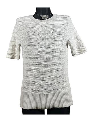 Вязаный джемпер vintage 80s 90s с короткими рукавами