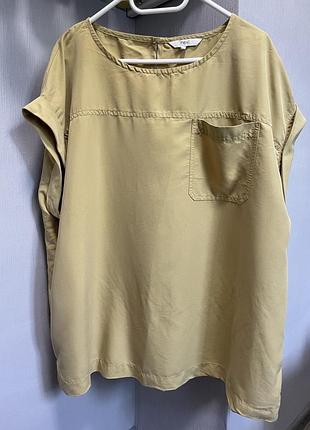 Блуза next оливкова, розмір 22 (xl)