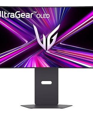 Монітор lg 34" 34gx900a-b 2xhdmi, dp, usb-c, mm, oled, 3440x1440, 240hz, 0.03ms, dci-p3 98.5%, curved, g-sync, freesync, has,