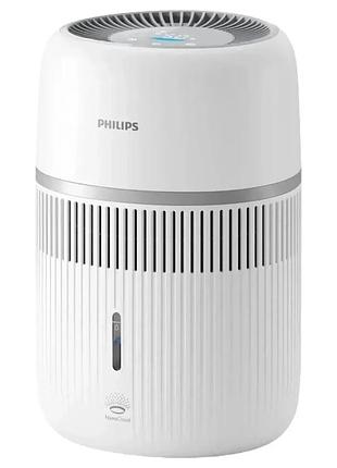 Зволожувач повітря philips традиційне зволоження, 44м2, 3.5л, 300мл/г, електр. кер-ння, дисплей. сенсор, білий