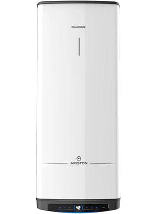 Водонагреватель электр. ariston quadris 150 wifi fr eu прямоуг-ный, 150л, 2,4квт, сух тен, электр. упр-ние, b, франция, белый