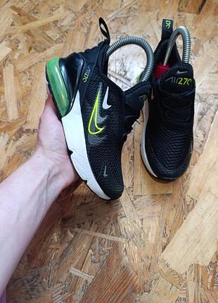 Оригинальные кроссовки nike air max 270 black yellow fv7018-001
