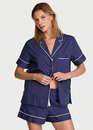 Victoria´s victorias secret виктория сикрет пижама heritage cotton short pajama set