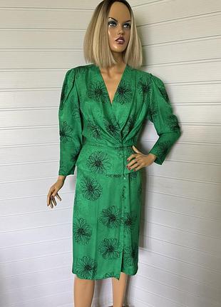Вінтажна шовкова сукня