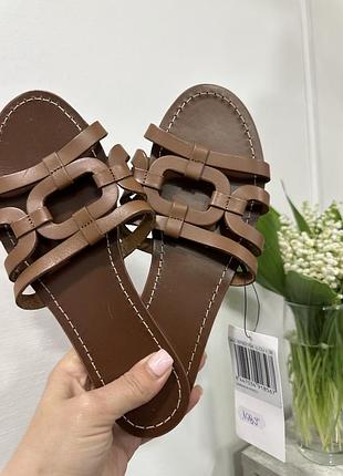 Шльопки шкіра mango, 36, 37,38,