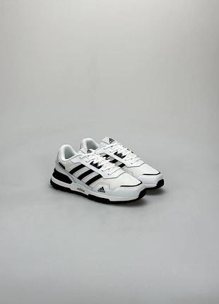 Мужские кроссовки adidas zx 700 white black