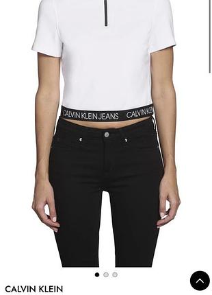 Calvin klein лонгслів вкорочений