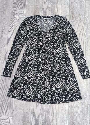 Сукня topshop у чорно-білому принті 🌿