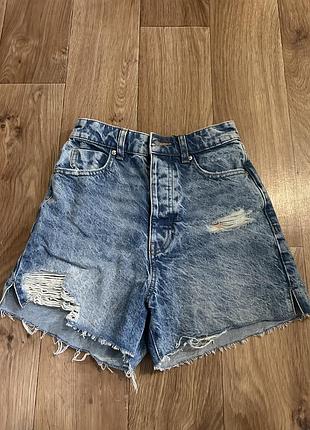 Жіночі джинсові шорти zara