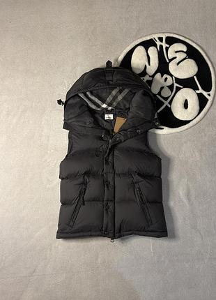 Жилетка burberry nylon down jacket | барбери s