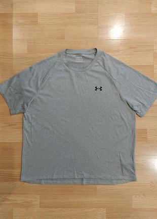 Спортивна футболка, чоловіча, 💯 котон+еластан, оригінал,
 under armour, size xl