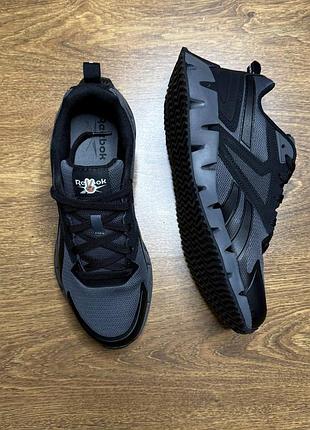 Кроссовки мужские reebok zig dynamica str gray/black 42, 43, 44
