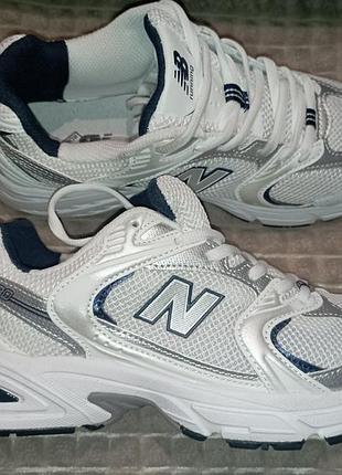 Кросівки сіро білі new balance 38р.