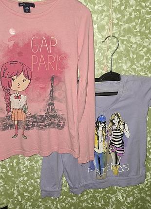 Лонгсливи  для девочки 10-11років gap kids