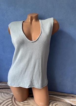 Трикотажна майка massimo dutti
