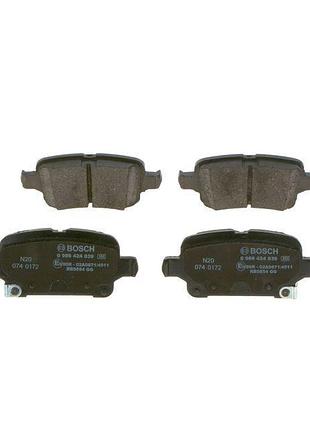 Дисковые колодки задние bosch (0986424839)